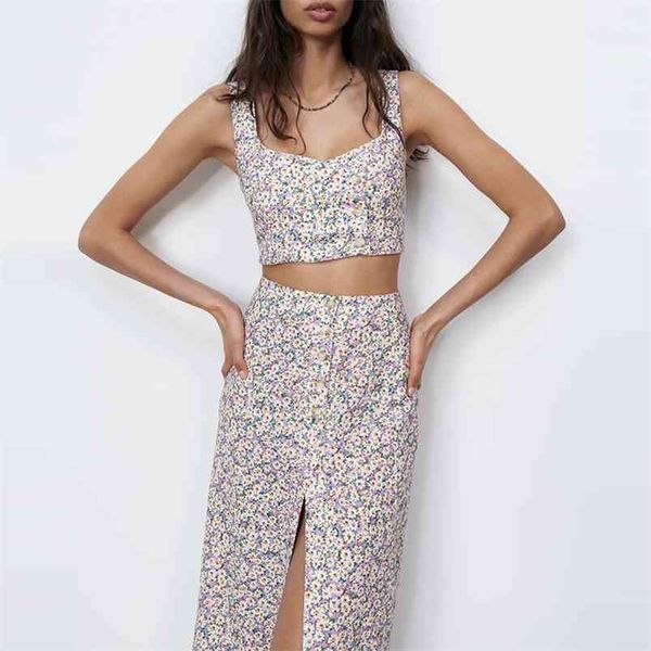 2 pieces za summer women sets +skirts elegant sleeveless short shirt casual square collar chic dress 210730, White
2 pieces za summer women sets +skirts elegant sleeveless short shirt casual square collar chic dress 210730, White