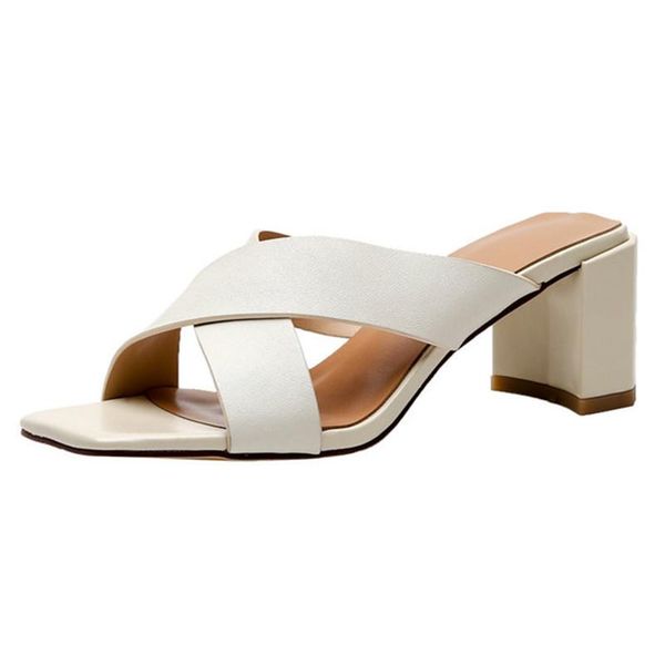summer thick high heels pumps slingbacks genuine leather women mules slippers party night club shoes woman beige silver yellow, Black
summer thick high heels pumps slingbacks genuine leather women mules slippers party night club shoes woman beige silver yellow, Black