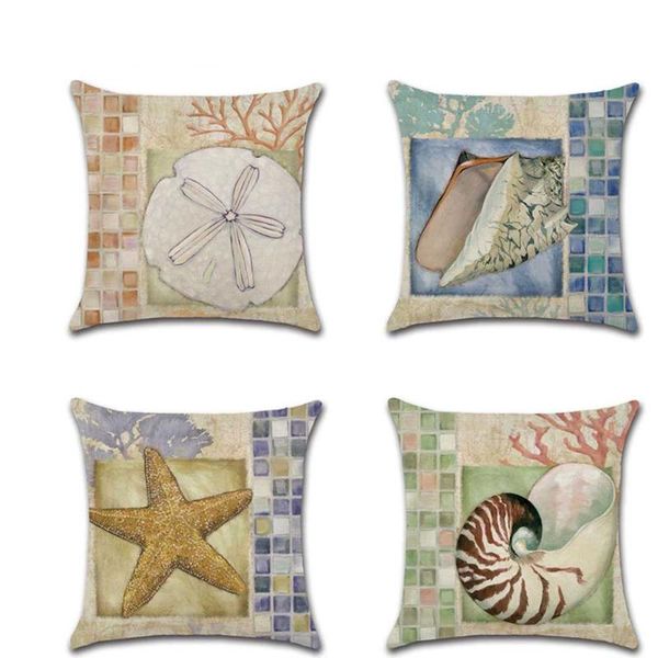 cushion/decorative pillow cartoon marine life linen home decorative starfish and conch cushion pillows sofa throw
cushion/decorative pillow cartoon marine life linen home decorative starfish and conch cushion pillows sofa throw