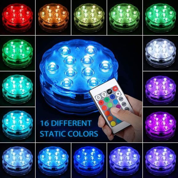 night lights rgb submersible led bettery 16colors remote control waterproof underwater light swim pool lamp d30
night lights rgb submersible led bettery 16colors remote control waterproof underwater light swim pool lamp d30