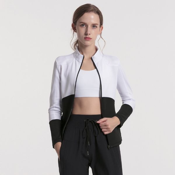 women's jackets yoga outfits jacket women's zipper slim fitness sweat wicking tight sports coat running casual workout, Black;brown
women's jackets yoga outfits jacket women's zipper slim fitness sweat wicking tight sports coat running casual workout, Black;brown