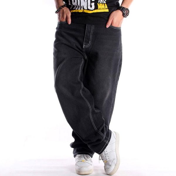men's pants loose straight wide leg jeans hip hop streetwear black skateboard size 30-46 2021
men's pants loose straight wide leg jeans hip hop streetwear black skateboard size 30-46 2021