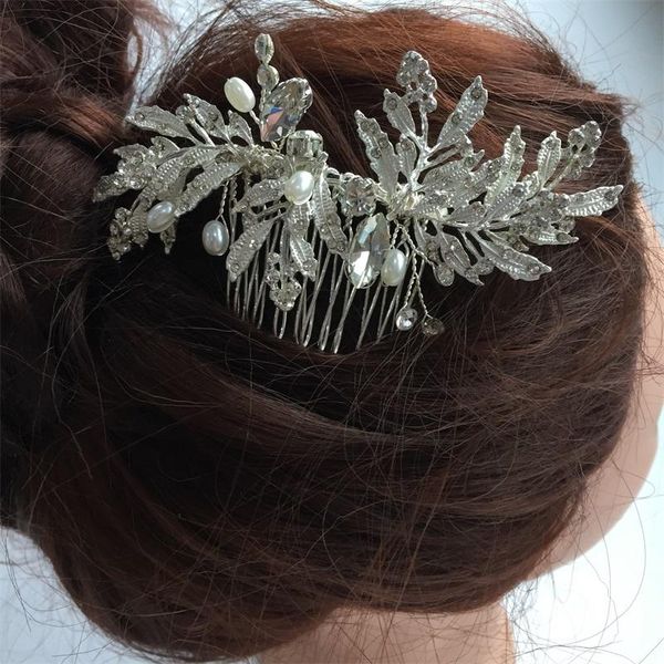 hair clips & barrettes handmade metal leaf flower wedding comb copper gold vine bridesmaid head piece crystal bride accessories combs, Golden;silver
hair clips & barrettes handmade metal leaf flower wedding comb copper gold vine bridesmaid head piece crystal bride accessories combs, Golden;silver