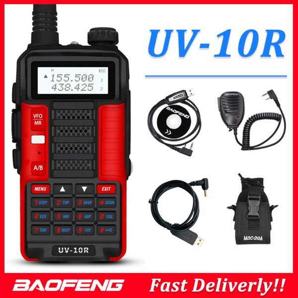 walkie talkie baofeng uv10r high power professional cb radio dual band two way ham hf transceiver long range waki taki 10r
walkie talkie baofeng uv10r high power professional cb radio dual band two way ham hf transceiver long range waki taki 10r