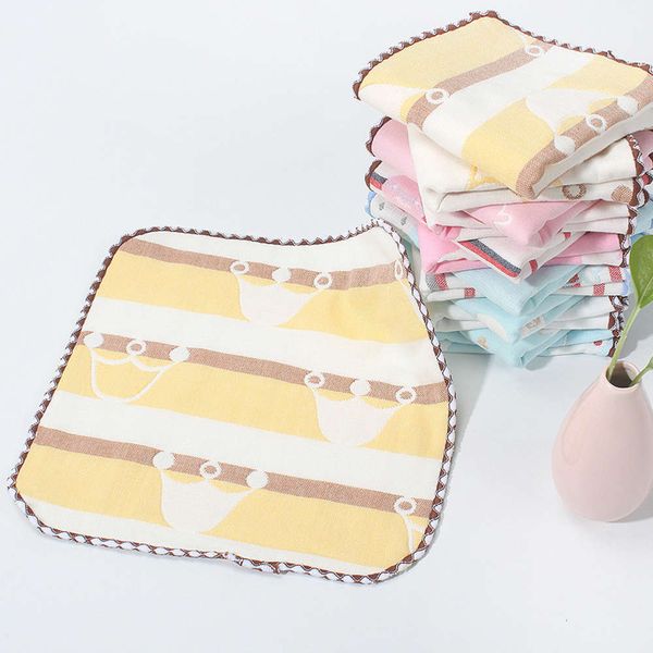 cotton six layer gauze face washing 25 * 25 baby handkerchief breast feeding saliva square towel, White
cotton six layer gauze face washing 25 * 25 baby handkerchief breast feeding saliva square towel, White