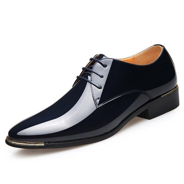 dress shoes 2021 mew men's business casual bright leather pointed extra large size fashion men chaussure homme, Black
dress shoes 2021 mew men's business casual bright leather pointed extra large size fashion men chaussure homme, Black