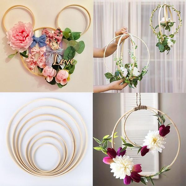decorative flowers & wreaths 1/5pcs home decor bamboo ring wooden circle round catcher diy hoop for flower wreath house garden plant hanging
decorative flowers & wreaths 1/5pcs home decor bamboo ring wooden circle round catcher diy hoop for flower wreath house garden plant hanging