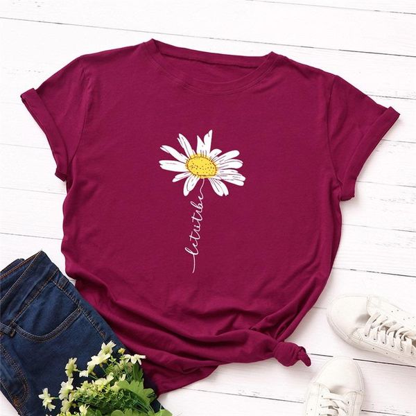 women's t-shirt 2021 summer s-3xl plus size t shirt cute daisy print women tshirts o neck short sleeve tee oversized black, White
women's t-shirt 2021 summer s-3xl plus size t shirt cute daisy print women tshirts o neck short sleeve tee oversized black, White