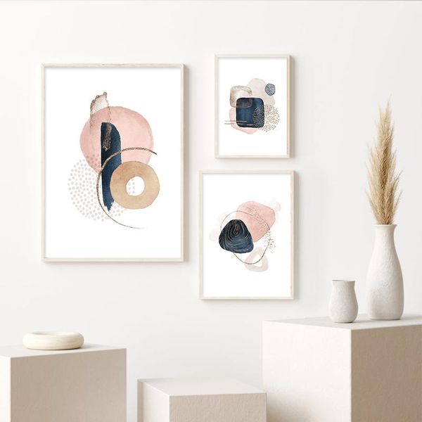paintings abstract watercolor pink beige navy blue boho geometric canvas painting poster print wall pictures for living room home decor
paintings abstract watercolor pink beige navy blue boho geometric canvas painting poster print wall pictures for living room home decor
