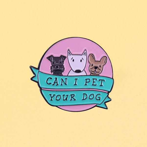 pins, brooches can i pet your dog enamel pins cute animal metal lapel brooch men women fashion jewelry gifts anime movie bag hat badge, Gray
pins, brooches can i pet your dog enamel pins cute animal metal lapel brooch men women fashion jewelry gifts anime movie bag hat badge, Gray
