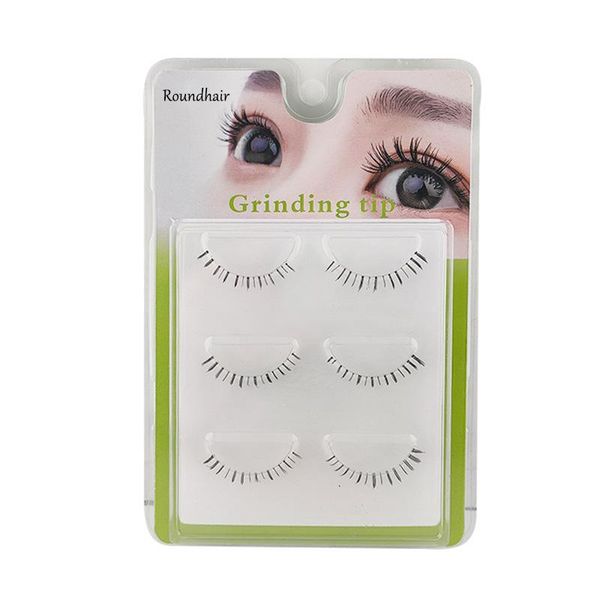 false eyelashes 3 pairs of lower soft transparent stem 100% handmade natural simulation
false eyelashes 3 pairs of lower soft transparent stem 100% handmade natural simulation
