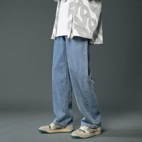 men's pants straight harem jeans 2022 summer white/black korean man loose denim trousers streetwear male casual solid color
men's pants straight harem jeans 2022 summer white/black korean man loose denim trousers streetwear male casual solid color