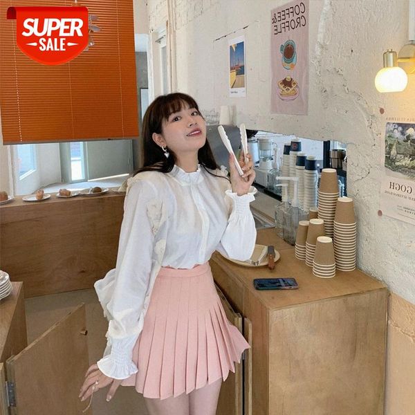 cardigan single-breasted long-sleeved french sweet girl, petal-sleeved shirt with wooden ears, women trendy #uy5d, White
cardigan single-breasted long-sleeved french sweet girl, petal-sleeved shirt with wooden ears, women trendy #uy5d, White