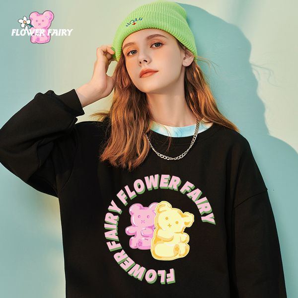 women's hoodies & sweatshirts female hoodie bear 2021 autumn and winter ins loose korean style student crew idle velour quilted jacket, Black
women's hoodies & sweatshirts female hoodie bear 2021 autumn and winter ins loose korean style student crew idle velour quilted jacket, Black
