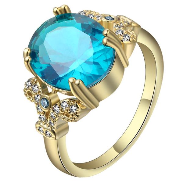 wedding rings trendy ocean blue cubic zirconia claw bead design ring female gold color luxury bands engagement for women, Slivery;golden
wedding rings trendy ocean blue cubic zirconia claw bead design ring female gold color luxury bands engagement for women, Slivery;golden
