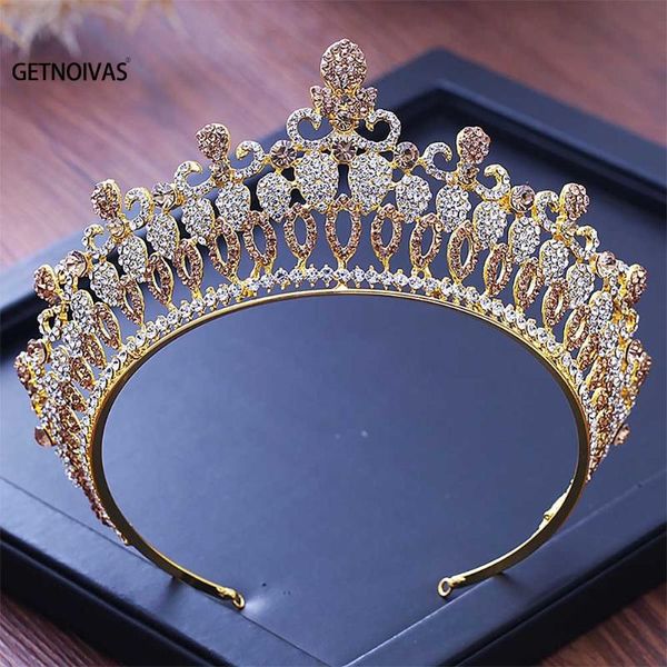 hair clips & barrettes golden crystal queen tiara baroque rhinestone big crown wedding tiaras for brides head decorations sl, Golden;silver
hair clips & barrettes golden crystal queen tiara baroque rhinestone big crown wedding tiaras for brides head decorations sl, Golden;silver