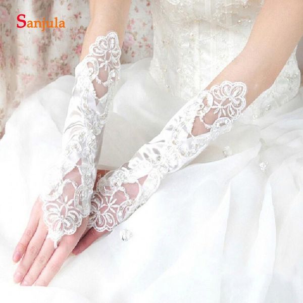 bridal gloves wholesale beaded with lace elbow length fingerless women wedding ivory white red black gants mariage s01
bridal gloves wholesale beaded with lace elbow length fingerless women wedding ivory white red black gants mariage s01