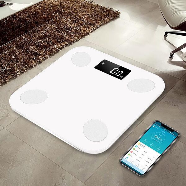 bluetooth scales smart wireless digital body fat scale backlit display bathroom weight precision composition analyzer