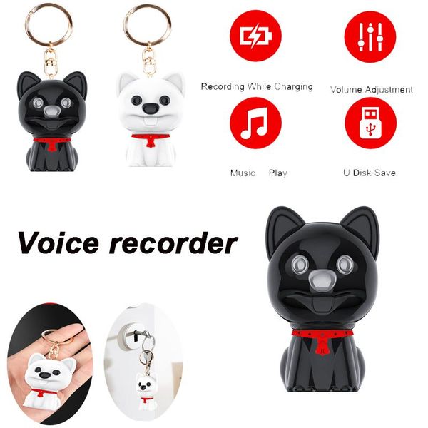 digital voice recorder cute small dog smart sound control mp3 wma wav format activated recording long working time
digital voice recorder cute small dog smart sound control mp3 wma wav format activated recording long working time
