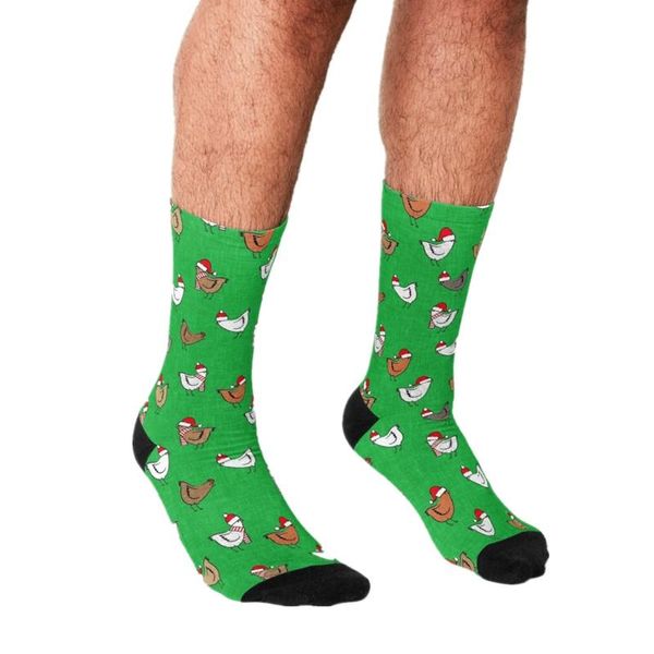 men's socks funny christmas chickens printed men harajuku happy hip hop novelty cute boys crew casual crazy for, Black
men's socks funny christmas chickens printed men harajuku happy hip hop novelty cute boys crew casual crazy for, Black