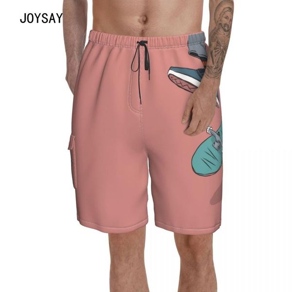men's shorts swim trunks skateboarders printed pink beach quick dry beachwear sports running surfing board with pockets, White;black
men's shorts swim trunks skateboarders printed pink beach quick dry beachwear sports running surfing board with pockets, White;black