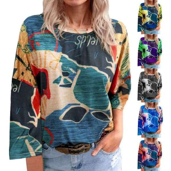 women's t-shirt fashion graffiti women face print vintage o-neck shift female casual cotton loose long sleeve plus size, White
women's t-shirt fashion graffiti women face print vintage o-neck shift female casual cotton loose long sleeve plus size, White