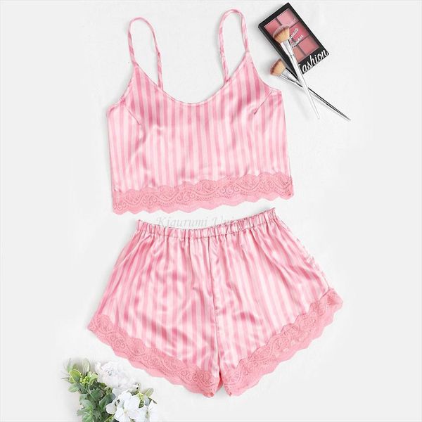 satin silk lace pajamas women sleepwear set trim black print pyjamas sleep shorts pijama suit nighties, Black;red
satin silk lace pajamas women sleepwear set trim black print pyjamas sleep shorts pijama suit nighties, Black;red
