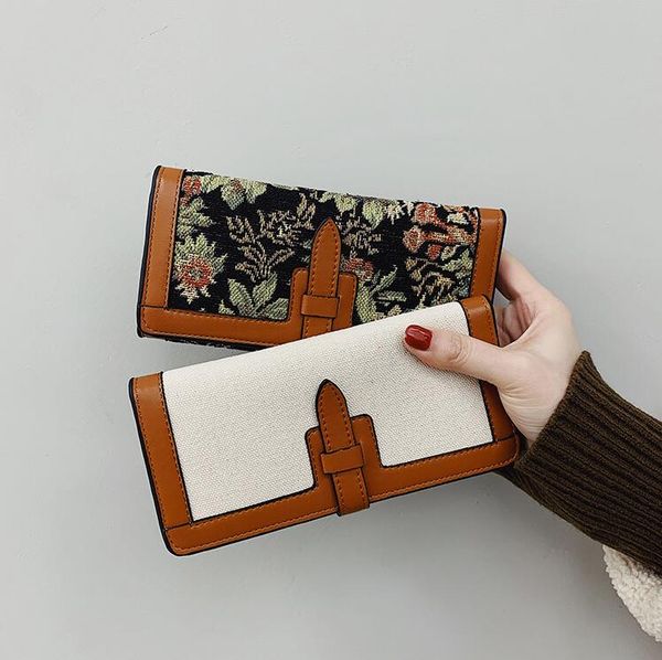 factory wholesale women handbag elegant canvas jacquard long wallet folding color matching leather wallets street fashion leathers short wal, Red;black
factory wholesale women handbag elegant canvas jacquard long wallet folding color matching leather wallets street fashion leathers short wal, Red;black