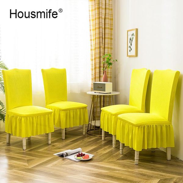 jacquard plain skirt dining chair cover spandex elastic slipcover case stretch for wedding el banquet covers
jacquard plain skirt dining chair cover spandex elastic slipcover case stretch for wedding el banquet covers