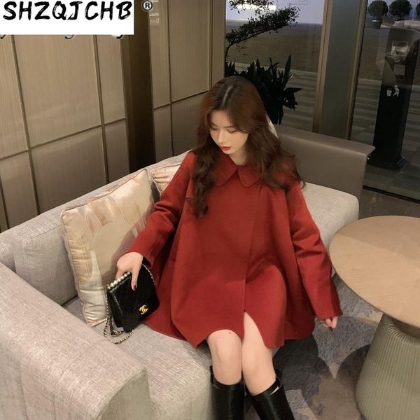 short 100% wool coat women korean female jacket fashion women's clothing spring autumn red casaco feminino pph1444 & blends, Black
short 100% wool coat women korean female jacket fashion women's clothing spring autumn red casaco feminino pph1444 & blends, Black