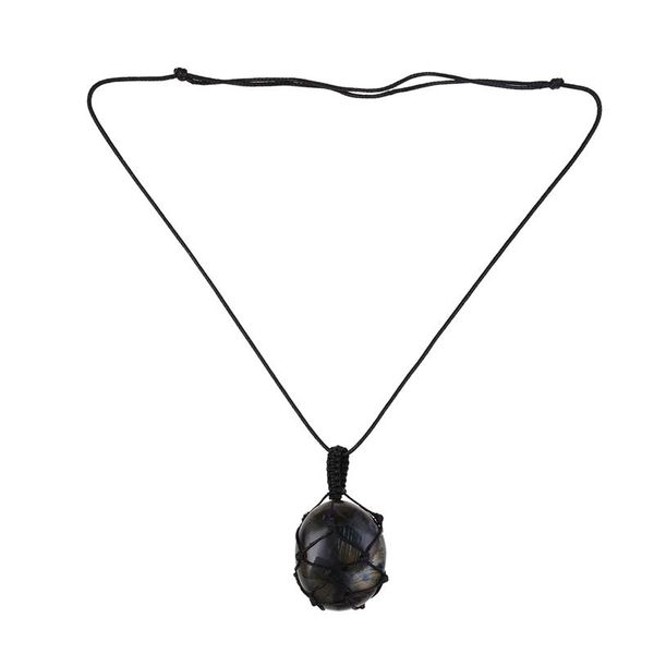 labradorite necklace natural stone pendant wrap braid yoga macrame for men women energy chains, Silver
labradorite necklace natural stone pendant wrap braid yoga macrame for men women energy chains, Silver