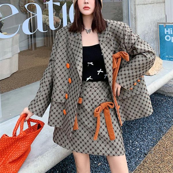 two piece dress fashion y2k skirt suits women autumn print bow long sleeve suit jacket with mini skirts elegant blazers outfit ladies, White
two piece dress fashion y2k skirt suits women autumn print bow long sleeve suit jacket with mini skirts elegant blazers outfit ladies, White