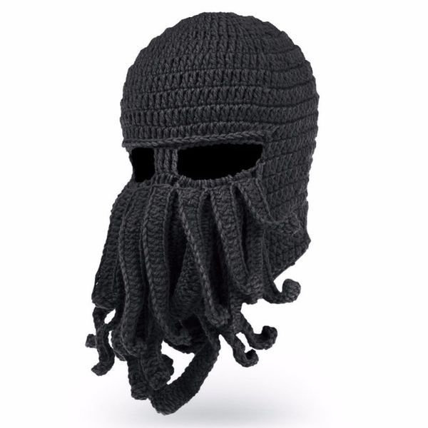 men women creative funny tentacle ocs knitted hat long beard beanie cap balaclava winter warm halloween costume cosplay mask, Blue;gray
men women creative funny tentacle ocs knitted hat long beard beanie cap balaclava winter warm halloween costume cosplay mask, Blue;gray