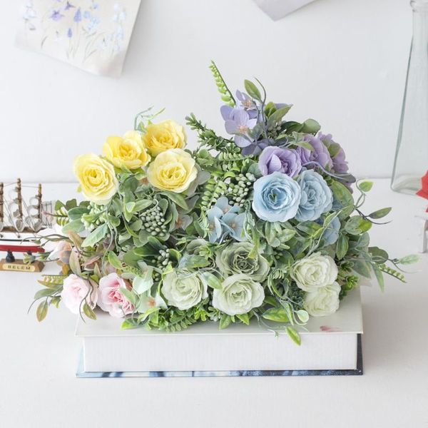 decorative flowers & wreaths silk peony artificial bride rose bouquet diy wedding home garden decoration accessories fall hydrangea fake pla
decorative flowers & wreaths silk peony artificial bride rose bouquet diy wedding home garden decoration accessories fall hydrangea fake pla