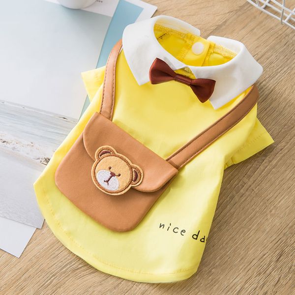 cute satchel shirt summer dog thin cloth teddy bear bomei pet small puppy spring and
cute satchel shirt summer dog thin cloth teddy bear bomei pet small puppy spring and