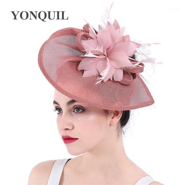 dark peach fascinatrors flower hats big royal kentucky derby feather headband vintage loops chapeau headpieces 2021 arrival1
dark peach fascinatrors flower hats big royal kentucky derby feather headband vintage loops chapeau headpieces 2021 arrival1