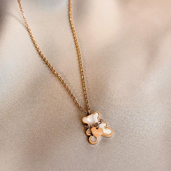 pendant necklaces necklace for women bear shell cover metal heart cute kids like firl birthday gift wholesale fashion jewelry, Silver
pendant necklaces necklace for women bear shell cover metal heart cute kids like firl birthday gift wholesale fashion jewelry, Silver