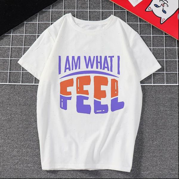 women t shirt funny letters print cute casual basic summer tee female round neck, White
women t shirt funny letters print cute casual basic summer tee female round neck, White