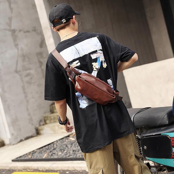waist bags 2021 men's shoulder bag korean outdoor leisure crazy horse pu leather chest
waist bags 2021 men's shoulder bag korean outdoor leisure crazy horse pu leather chest