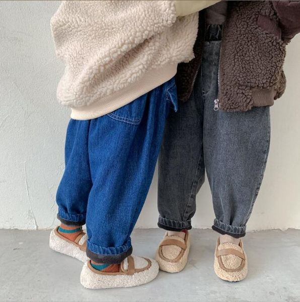 jeans 2021 arrival girls boys denim thicken long pants winter fashion kids jean 1-7 years pw104, Blue
jeans 2021 arrival girls boys denim thicken long pants winter fashion kids jean 1-7 years pw104, Blue