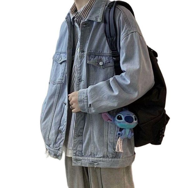 men's jackets 2021 fashion retro casual clothing cargo loose denim men handsome teenagers streetwear hip-hop oversize jacket, Black;brown
men's jackets 2021 fashion retro casual clothing cargo loose denim men handsome teenagers streetwear hip-hop oversize jacket, Black;brown