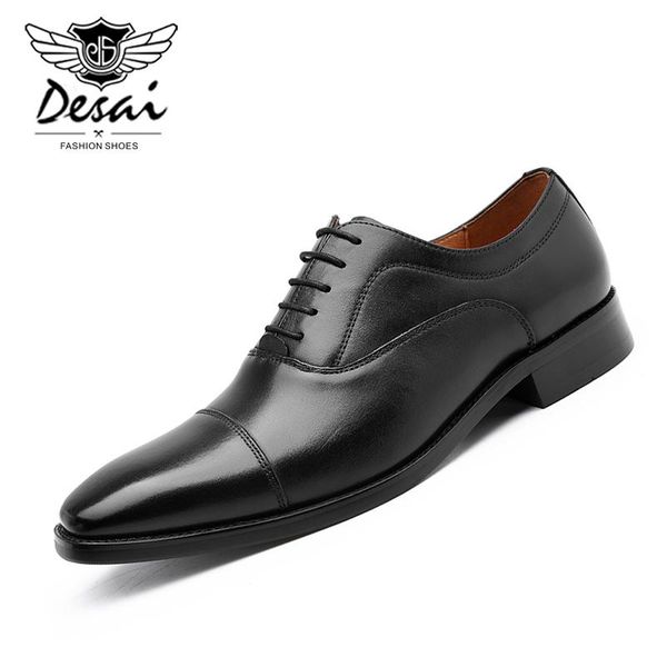 dress shoes desai brand formal wedding men laces up soft comfortable oxford men's cleat fashion large size, Black
dress shoes desai brand formal wedding men laces up soft comfortable oxford men's cleat fashion large size, Black