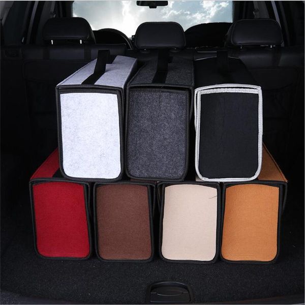 car organizer felt cloth trunk portable foldable storage box case auto interior stowing tidying container bags black brown grey
car organizer felt cloth trunk portable foldable storage box case auto interior stowing tidying container bags black brown grey