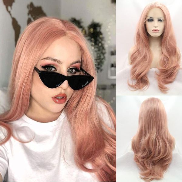 baicheng pink lace front wigs for party fashion cute baby long wavy hair synthetic beautiful wig women mixed color, Black
baicheng pink lace front wigs for party fashion cute baby long wavy hair synthetic beautiful wig women mixed color, Black