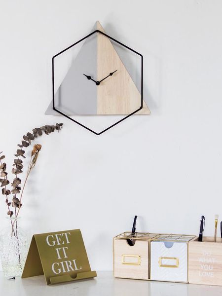 creative wall clock simple home fashion living room personality wooden art nordic ins atmosphere clocks
creative wall clock simple home fashion living room personality wooden art nordic ins atmosphere clocks
