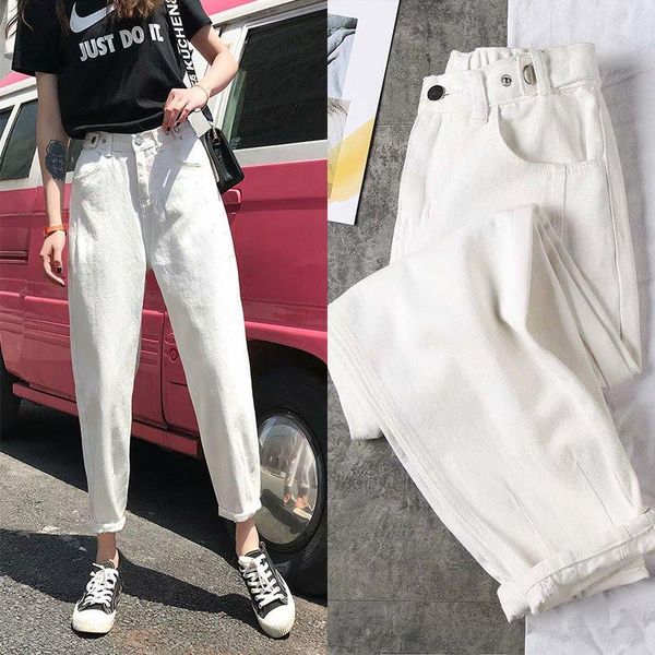women's jeans high waist street style elastic denim pants loose vintage washed mom boyfriend for women 2021, Blue
women's jeans high waist street style elastic denim pants loose vintage washed mom boyfriend for women 2021, Blue