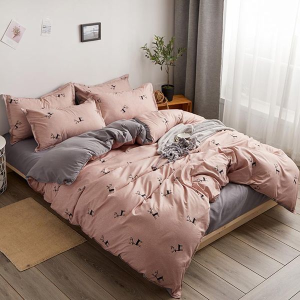 bedding sets comfortavble 1.2m simple set sheet pillowcase quilt duvet cover bedclothes for household bedroom decoration
bedding sets comfortavble 1.2m simple set sheet pillowcase quilt duvet cover bedclothes for household bedroom decoration