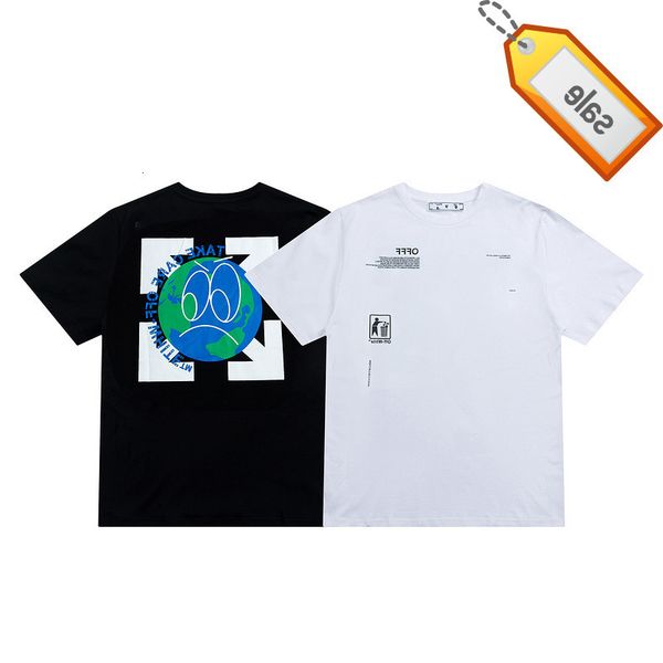 chao brand off spring summer new back love the earth print short sleeve t-shirt ow men women loose bottomed shirt, White;black
chao brand off spring summer new back love the earth print short sleeve t-shirt ow men women loose bottomed shirt, White;black