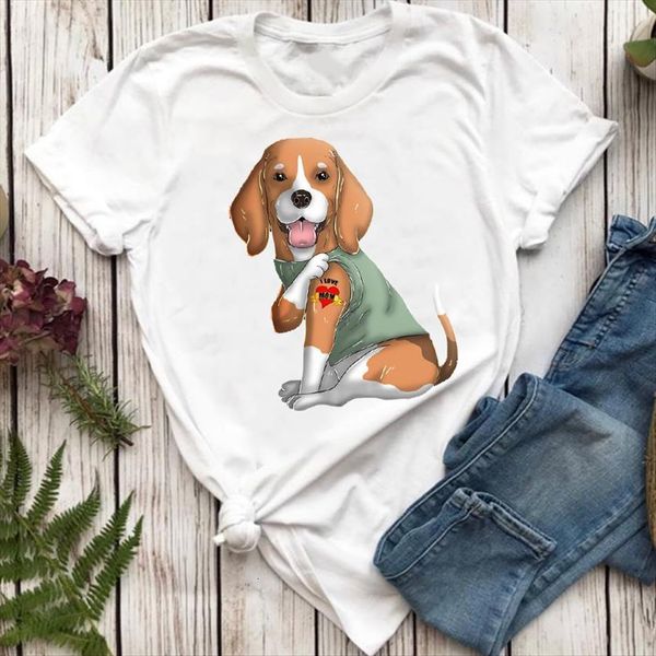 kawaii friends cute animal dog women t shirts pet mom funny cartoon lady female ladies print graphic tee shirt, White
kawaii friends cute animal dog women t shirts pet mom funny cartoon lady female ladies print graphic tee shirt, White