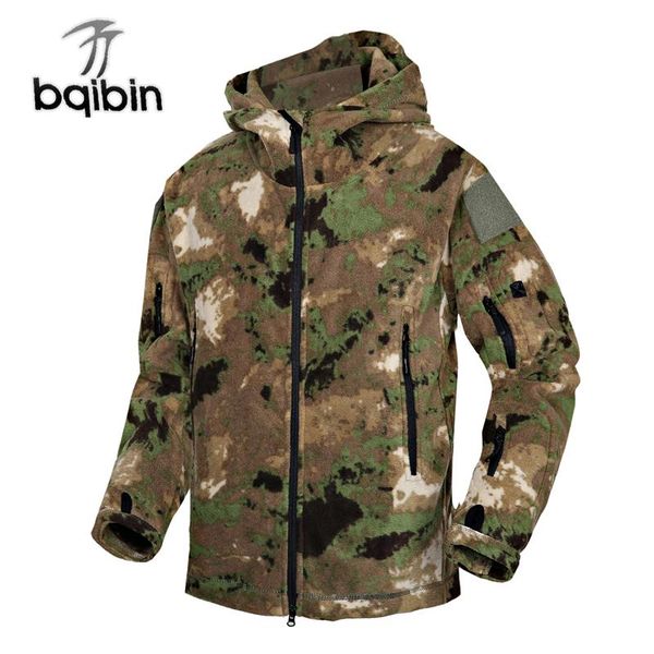 winter camouflage soft shell fleece jacket tactical army military multi-pockets windproof thermal polartec hooded coats men's jackets, Black;brown
winter camouflage soft shell fleece jacket tactical army military multi-pockets windproof thermal polartec hooded coats men's jackets, Black;brown